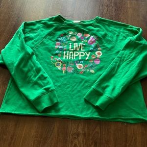 Natural Life Cropped Boxy Sweatshirt